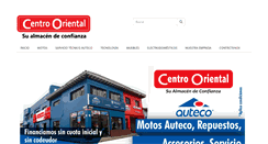 Desktop Screenshot of centrooriental.com